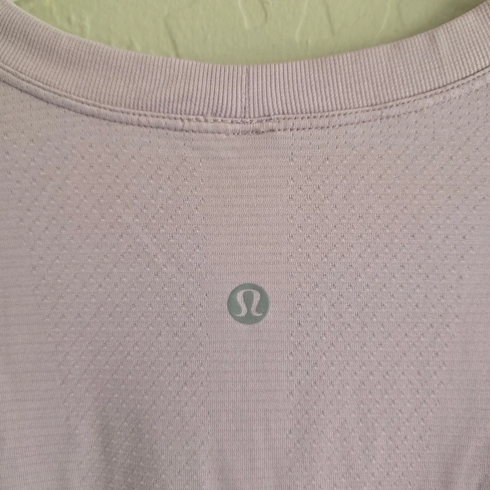 Lululemon Swiftly Relaxed-Fit Long Sleeve Shirt Size 8 Pink Peony